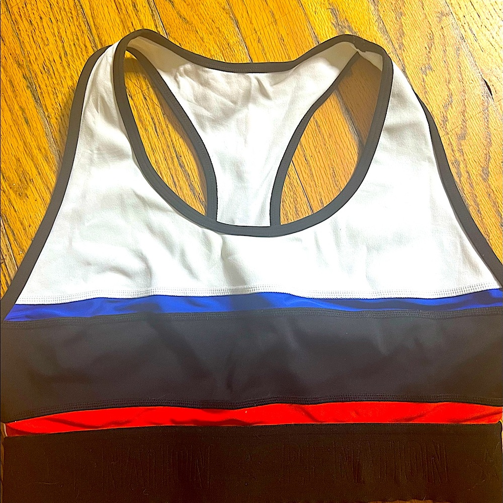 P.E Nation Sport Bra. Fantastic support and matching sweater in other post